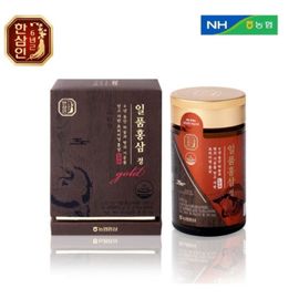NH NongHyup HANSAMIN Korean Red Ginseng Extract Paste 240g - 6-Year-Old Red Ginseng | 30mg Ginsenosides per Pouches | Energy, Focus, Fatigue, Immune Support _ Made in Korea